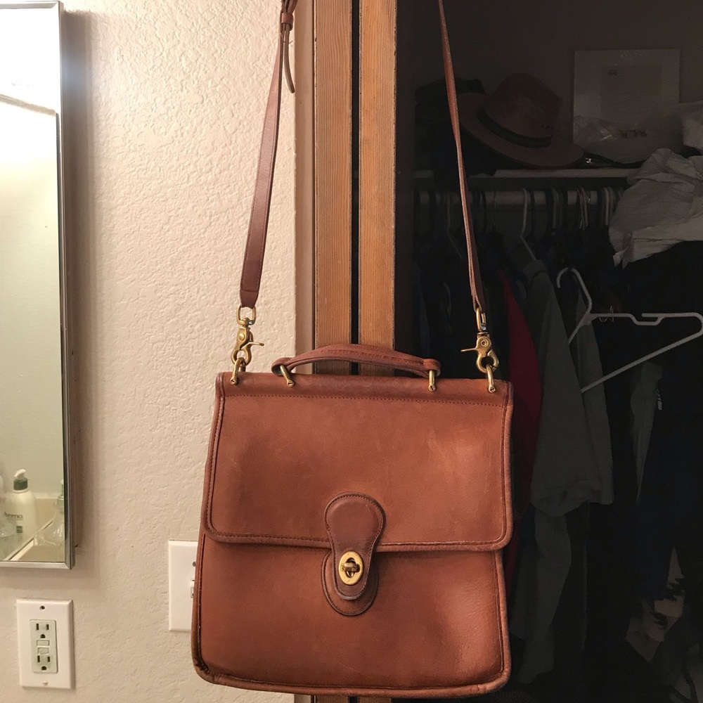 Coach vintage side purse.